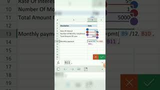 PMT Function in Excel