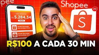 SHOPEE AFFILIATE: HOW TO BECOME A SHOPEE AFFILIATE AND RECEIVE R$100 EVERY 30 MINUTES (Step by Step)