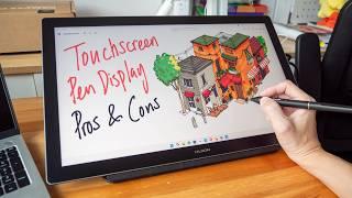 Pros and Cons of Touchscreen Pen Displays