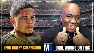 Oral Tracey Is Wrong On The Bailey Suspension | You Wrong On This One!