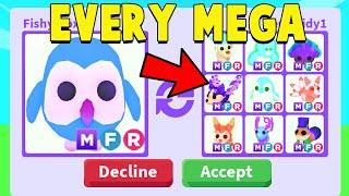 Trading for EVERY 2023 WINTER MEGA PETS in 24 Hours.. (Adopt Me)