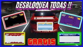 NUEVO!! COMO #TENER LAS #NUEVAS #PLACAS ANTES DE SU SALIDA OFICIAL GTA5 ONLINE ALLCONSOLAS