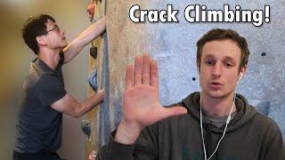 Pro Climber Coaches Gym Climber to Learn Crack Climbing in 35 Days - f.t. @WideBoyz