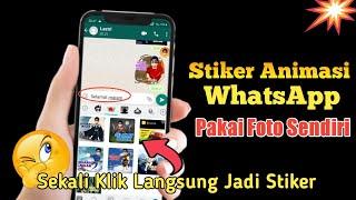 Cara Bikin Stiker Animasi WhatsApp Menggunakan Foto Kita Sendiri