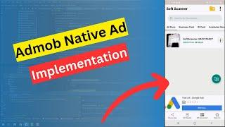 How to implement admob native template Ad in Android App | Admob Native ad implementation