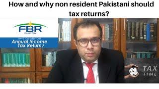 Why  and how non resident Pakistani should file tax return?