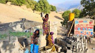 Lonely woman: Ashraf built a house in the hope of a better tomorrow for his children