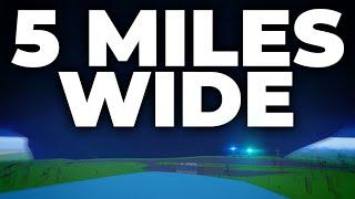 5 MILES WIDE! | Twisted | Roblox