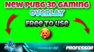 BGMI & PUBG Mobile Animated Overlay Template Free Download|GREEN SCREEN|Best Overlay For Live stream