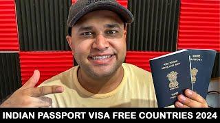 Indian Passport Visa Free Countries 2024 | Visa Free Countries For Indians 2024