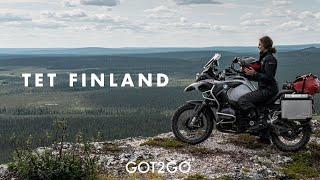 TET FINLAND: Offroad ride through Lapland to Niekka Mountain on the Trans Euro Trail // EPS 15