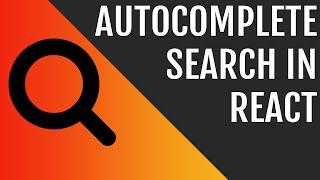Autocomplete Search Using Material UI and API