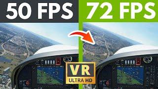 Increase your FPS in VR! Microsoft Flight Simulator | Quest 3 and 2