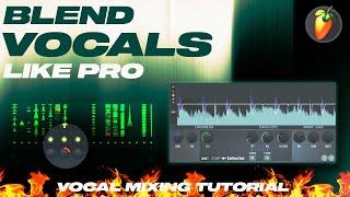 How To Mix Vocals In Fl Studio | Vocal Processing Fl Studio | How To Blend Vocals With Beat 2024