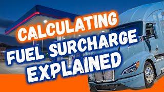 How to Bill for Fuel Surcharge (Helping Small Fleet Owner in Mexico)