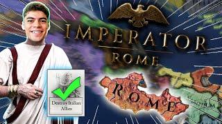 Playing as ROME because IMPERATOR: ROME HAS RETURNED!!