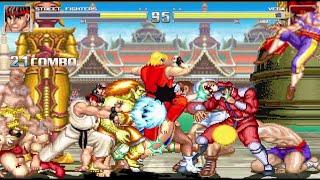 【SF】初代ストリートファイター2の8人が、俺より強い奴に会いに行きました。Street Fighter 2: The World Warrior vs...