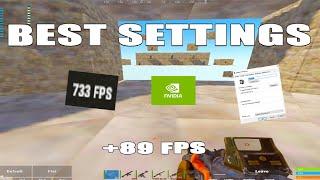 BEST RUST SETTINGS (STRECHED, BASSBOOSTED, COMMANDS, FAST ALT LOOK)