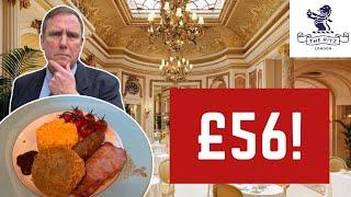 I Review The UK'S MOST EXPENSIVE £56 BREAKFAST - THE RITZ HOTEL!