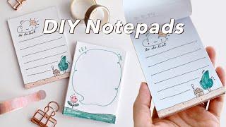  DIY Notepad⎪how to make cute notepads at home 