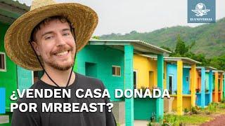 Ponen en venta casa donada por MrBeast en Colombia