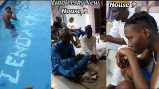 Zinoleesky celebrate his new house opening with his father and imam as they pray for zino new house