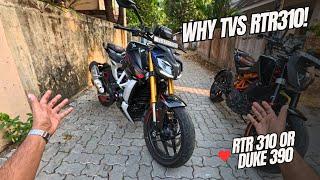 My new motorcycle! TVS RTR 310 Ft. Duke 390 | Ownership Review