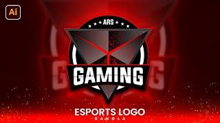 How To Make eSports Logo Design | Gaming Logo Desing | Logo Desing Bangla Tutorial