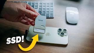 Best SSD for shooting iPhone 15/16 Pro video? | Lexar Go!