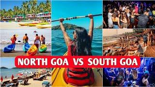 North Goa Vs South Goa | Where to Stay | How to Plan | Nightlife, Watersports, Parties | Goa Vlog