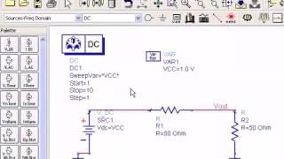 DC Simulation in ADS