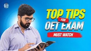 Top Tips For Complete OET Exam | Must Watch 