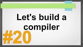 Let's build a compiler #20 Vergleichsoperatoren - Compilerbau ANTLR Tutorial deutsch