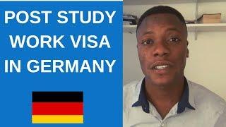 Post Study Work Visa In Germany for International Students