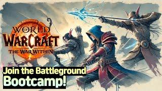 Solitary Pop Live Wow PVP : Battleground Bootcamp | the War Within:  魔兽世界 魔兽 와우 전장 01-09