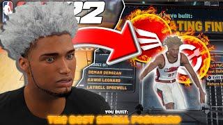 *NEW* RARE SMALL FORWARD BUILD ON NBA 2K22! BEST SMALL FORWARD BUILD ON 2K22 CURRENT GEN!