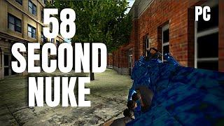 Fastest Nuke In Bullet Force (58 seconds)