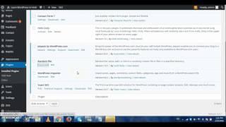 How to uninstall a WordPress plugin properly youtube