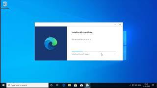 How To Install Microsoft Edge in Windows 10 - SearchingNew