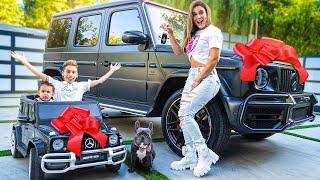 SURPRISING WIFE & KIDS with DREAM CARS!  | The Royalty Family