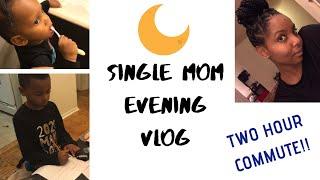 Single Mom Vlog- 2 Hour Commute, the Kids Schedules & Potty Training!