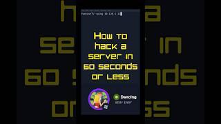 How to Hack a Server in 60 seconds - Dancing on HTB