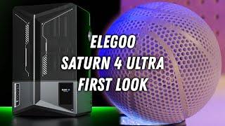 This Resin 3D Printer Is A Game Changer! ELEGOO Saturn 4 Ultra First Look