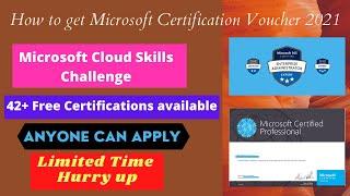 Free Microsoft Certification Courses | Microsoft Cloud Skill Challenge | Microsoft Exam Voucher |