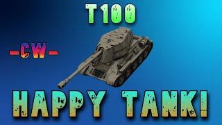 T-100 Happy Tank! -CW- ll Wot Console - World of Tanks Modern Armor