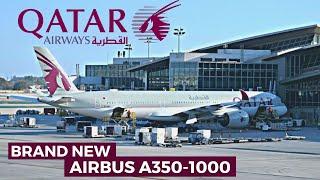 QATAR AIRWAYS BRAND NEW AIRBUS A350-1000 (ECONOMY) | Doha - Madrid