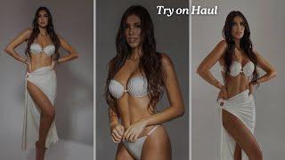 Summer Try-On Haul | Telaura Beachwear Bikini Set with Skirt