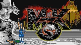 Ultimate Mortal Kombat 3 (14 People) (NES Pirate) - NES Longplay - SubZero Playthrough NO DEATH RUN