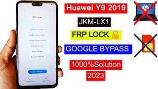Huawei Y9 2019 (JKM-LX1) FRP Bypass 2023 | Google Account Remove FRP Unlock Without PC