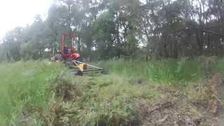 Hayes Tractor Slasher Demo 1